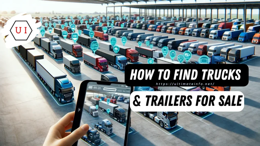 How to Find Trucks & Trailers for Sale