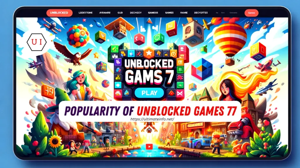 Popularity of the Unblocked Games 77
