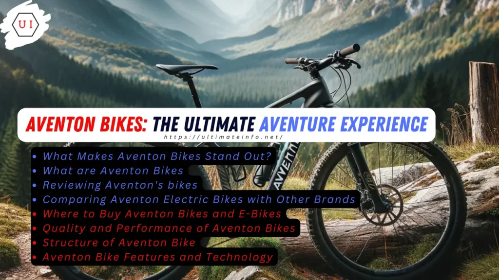 Aventon Bikes The Ultimate Aventure Experience