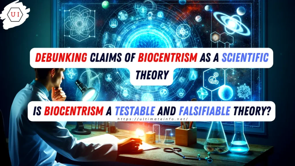 Is Biocentrism a Testable and Falsifiable Theory